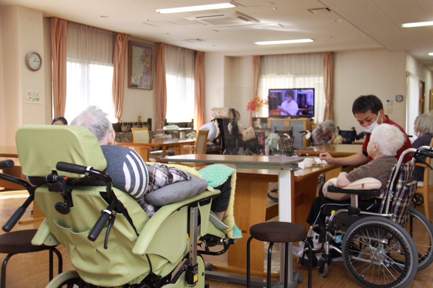 リビング・食堂の全景
