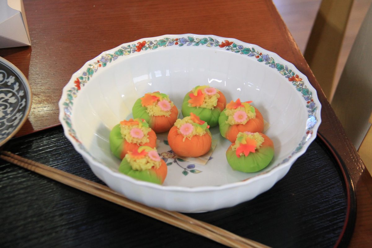 季節の手作り和菓子